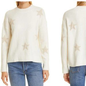 Rails Cream Star Sweater
